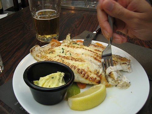 Grilled Plaice photo