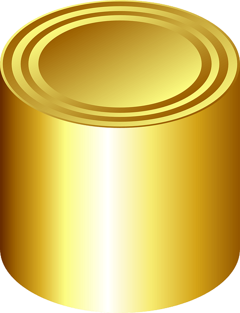 Photo by OpenClipartVectors canned food Market basket